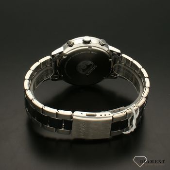 Zegarek męski LORUS Klasyczny Chronograph RM395GX9. Idealny zegarek męski do codziennego użytkowania oraz ważnych spotkań. Zegarek ze strebrną bransoletą (5).jpg