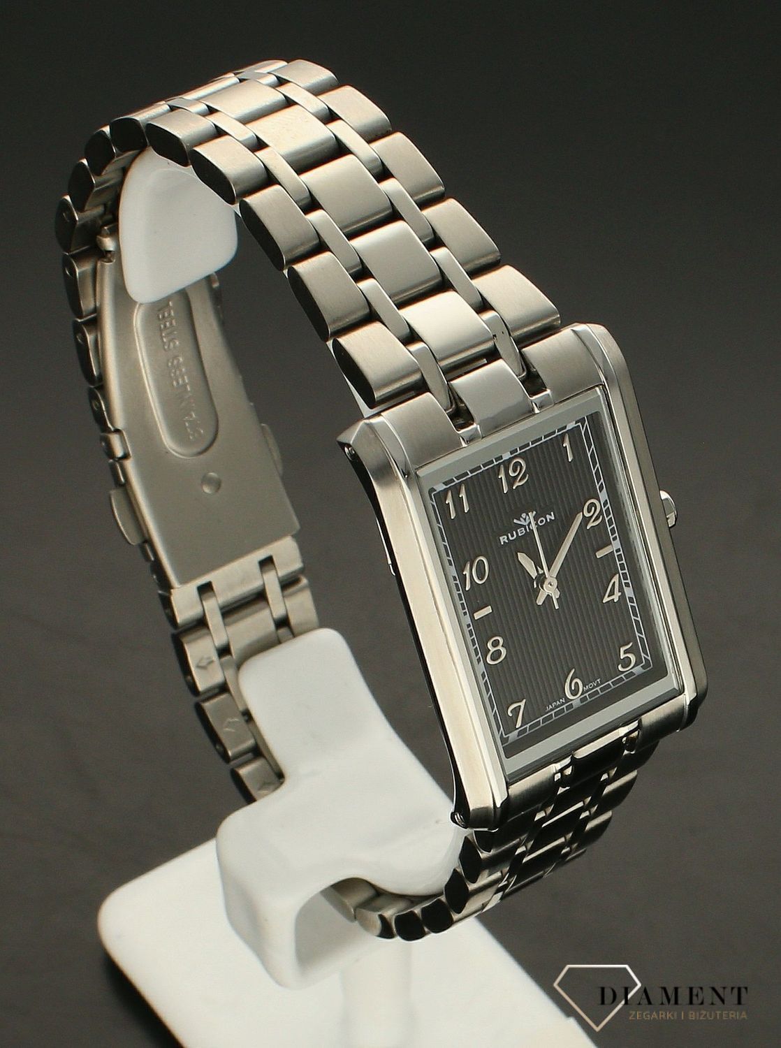 Zegarek damski Rubicon na srebrnej bransolecie RN10B20 (2).jpg