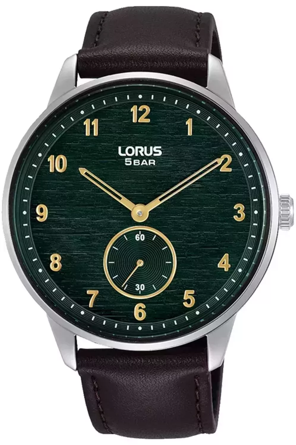 Zegarek męski LORUS Classic Brązowy pasek RN459AX9.webp