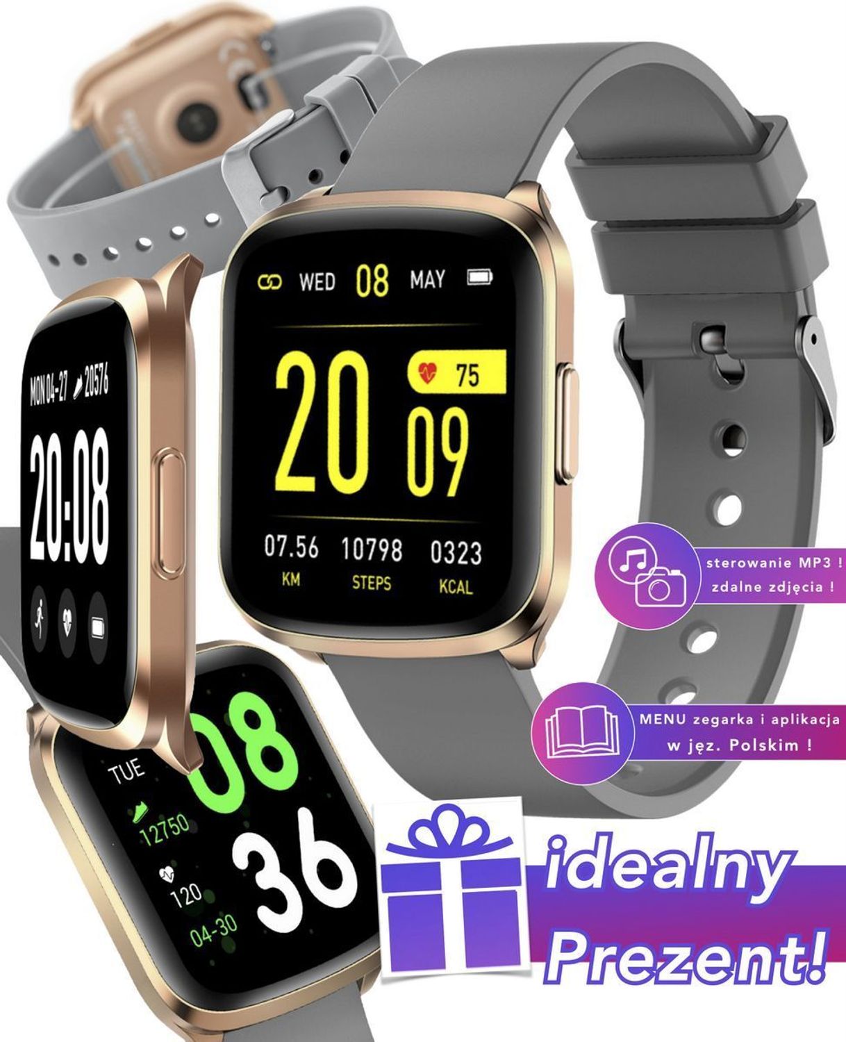 Smartwatch Rubicon 'Rose gold Smart' RNCE38RIBX03AX (1).jpg