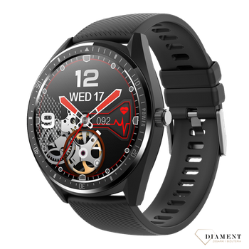 Zegarek męski Smartwatch na pasku Rubicon czarny RNCE55BIBX05AX (3).png