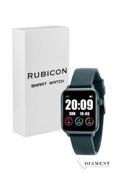Smartwatch Rubicon 'Niebieski Smart' to Smartwatch męski z granatowym paskiem⌚✓ Bluetooth ✓ licznik kroków ✓ zdrowy styl życia✓ Autoryzowany sklep ✓ zegarek sportowy.jpg