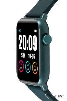 Smartwatch Rubicon 'Niebieski Smart' to Smartwatch męski z granatowym paskiem⌚✓ Bluetooth ✓ licznik kroków ✓ zdrowy styl życia✓ Autoryzowany sklep ✓ zegarek sportowy🏃‍♀️✓ zegarek.jpg
