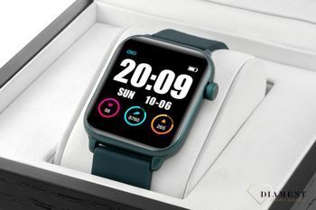 Smartwatch Rubicon 'Niebieski Smart' to Smartwatch męski z granatowym paskiem⌚✓ Bluetooth ✓ licznik kroków ✓ zdrowy styl życia✓ Autoryzowany sklep ✓ zegarek sportowy🏃‍♀️✓.jpg