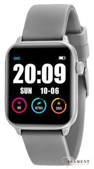 Smartwatch Rubicon 'Szary Smartwatch' ⌚✓ Bluetooth ✓ licznik kroków ✓ zdrowy styl życia✓ Autoryzowany sklep ✓ zegarek sportowy🏃‍♀️✓ zegarek treningowy ✓ Kurie.jpg