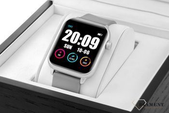 Smartwatch Rubicon 'Szary Smartwatch' ⌚✓ Bluetooth ✓ licznik kroków ✓ zdrowy styl życia✓ Autoryzowany sklep ✓ zegarek sportowy🏃‍♀️✓ zegarek treningowy ✓ Kurier Gratis 24h✓ Gwarancja.jpg