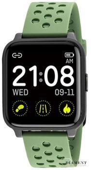 Smartwatch Rubicon z zielonym paskiem RNCE58BINX03AX (1).jpg