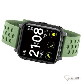 Smartwatch Rubicon z zielonym paskiem RNCE58BINX03AX (4).jpg