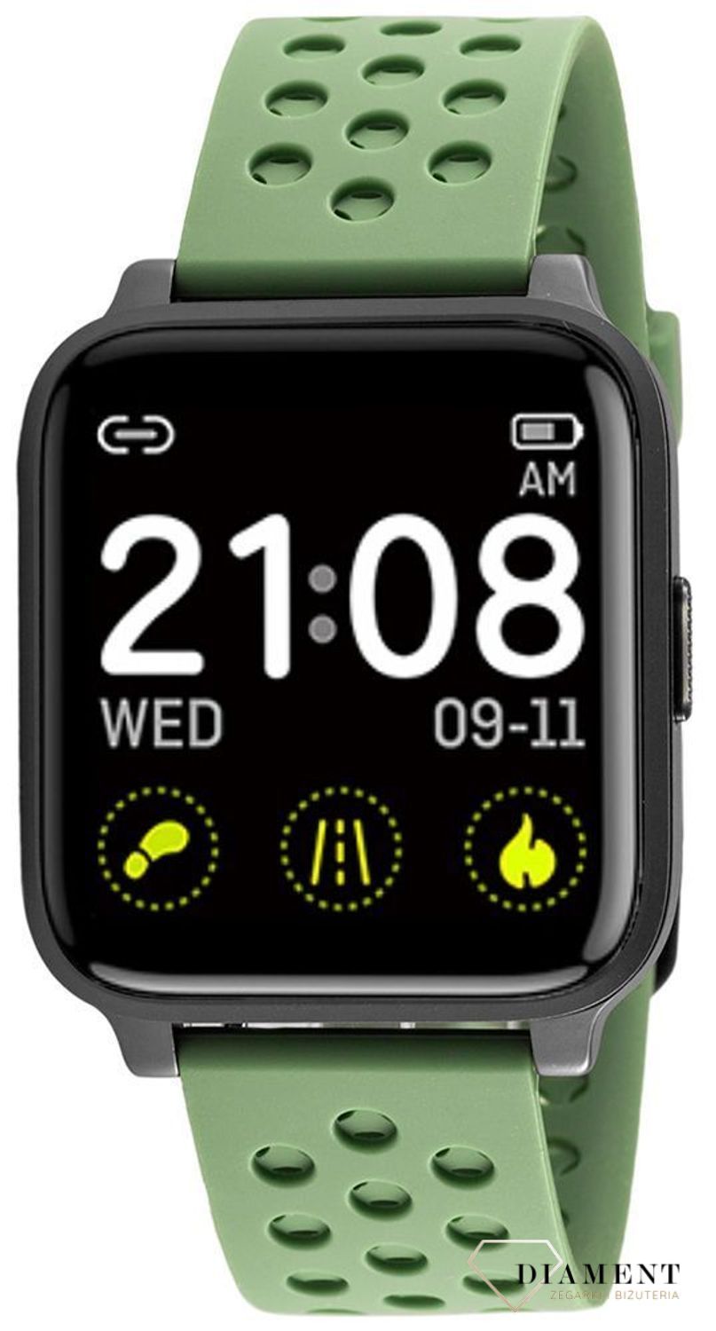 Smartwatch Rubicon z zielonym paskiem RNCE58BINX03AX (1).jpg