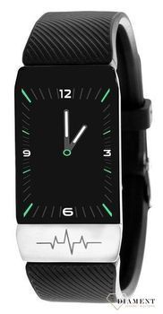 Smartwatch Rubicon cyfrowy termometr czarny RNCE60. Smartwatch posiada 2 paski w zestawie. ⌚✓ Bluetooth ✓v (1).jpg