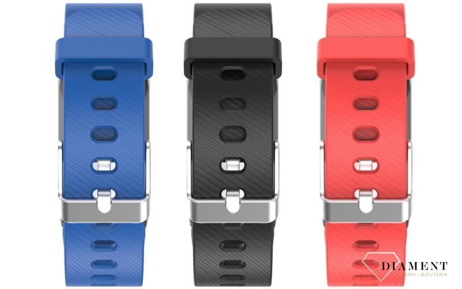 Smartwatch Rubicon cyfrowy termometr czarny RNCE60. Smartwatch posiada 2 paski w zestawie. ⌚✓ Bluetooth ✓v (1).jpg