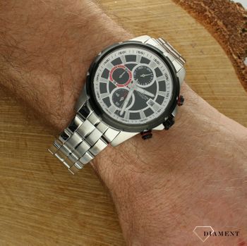 Zegarek męski Rubicon z szafirowym szkłem RNDE09TIBW05AX (3).jpg