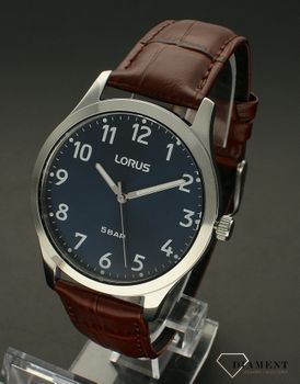Zegarek męski Lorus RRX05JX9. Zegarek męski Lorus RRX05JX9 wyposażony jest w kwarcowy mechanizm, zasilany za pomocą baterii. Zegarek na pasku klasyczny, elegancki. Elegancki zegarek męski idealny na prezent dla mężczyzny (5).jpg