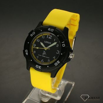 Zegarek dziecięcy Lorus Sport na żółtym pasku silikonowym z edycji specjalnej Novak Djokovic Foundation RRX23GX9 (2).jpg