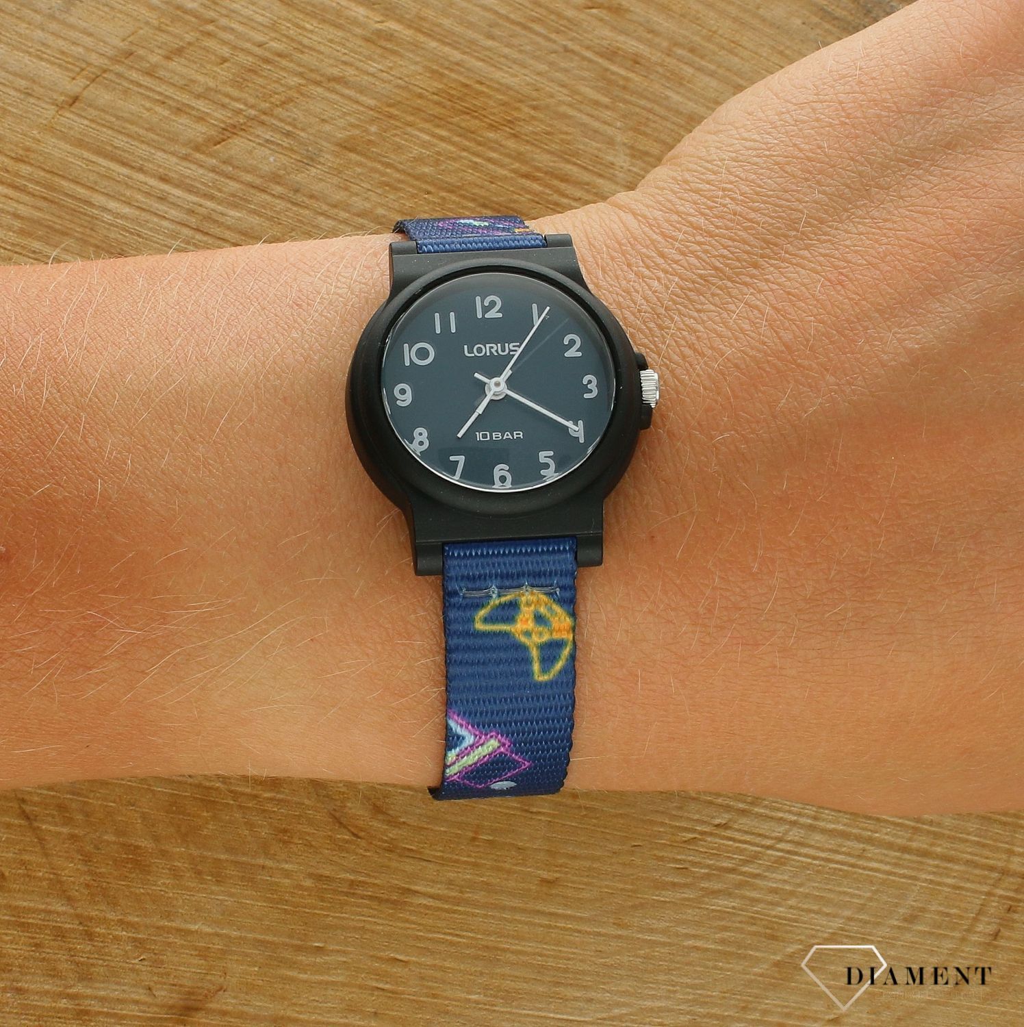 Zegarek dla chłopca Lorus granatowy RRX45JX9 dla gracza.jpg