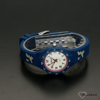 Zegarek dla chłopca Lorus 'Niebieski pasek z dinozaurami' RRX49GX9 ✅ Model składa się z niebieskiej koperty wykonanej z tworzywa  (5).jpg