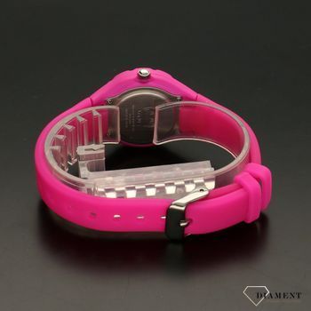 Zegarek dla dziewczynki Lorus 'Zakochane kotki' RRX55GX9 ✅ Zegarek Lorus zbudowany jest z koperty z tworzywa sztucznego w kolorze różowym oraz paska silikonowego w kolorze różowym (5).jpg