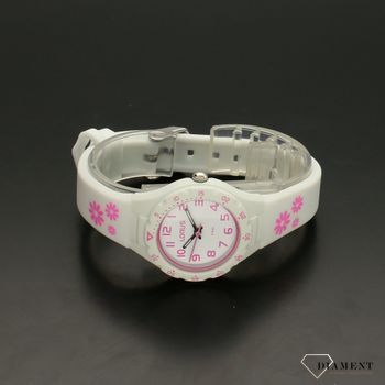 Zegarek dla dziewczynki biały Lorus 'Łąka kwiatowa' RRX59GX9 (3).jpg