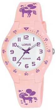 Zegarek dla dziewczynki różowy Lorus 'Jednorożec z balonikiem' RRX69GX9.jpg