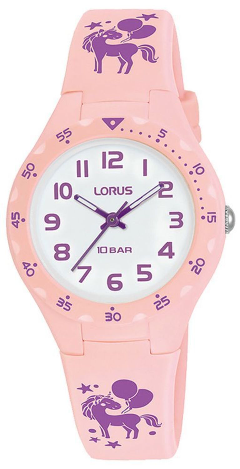 Zegarek dla dziewczynki różowy Lorus 'Jednorożec z balonikiem' RRX69GX9.jpg
