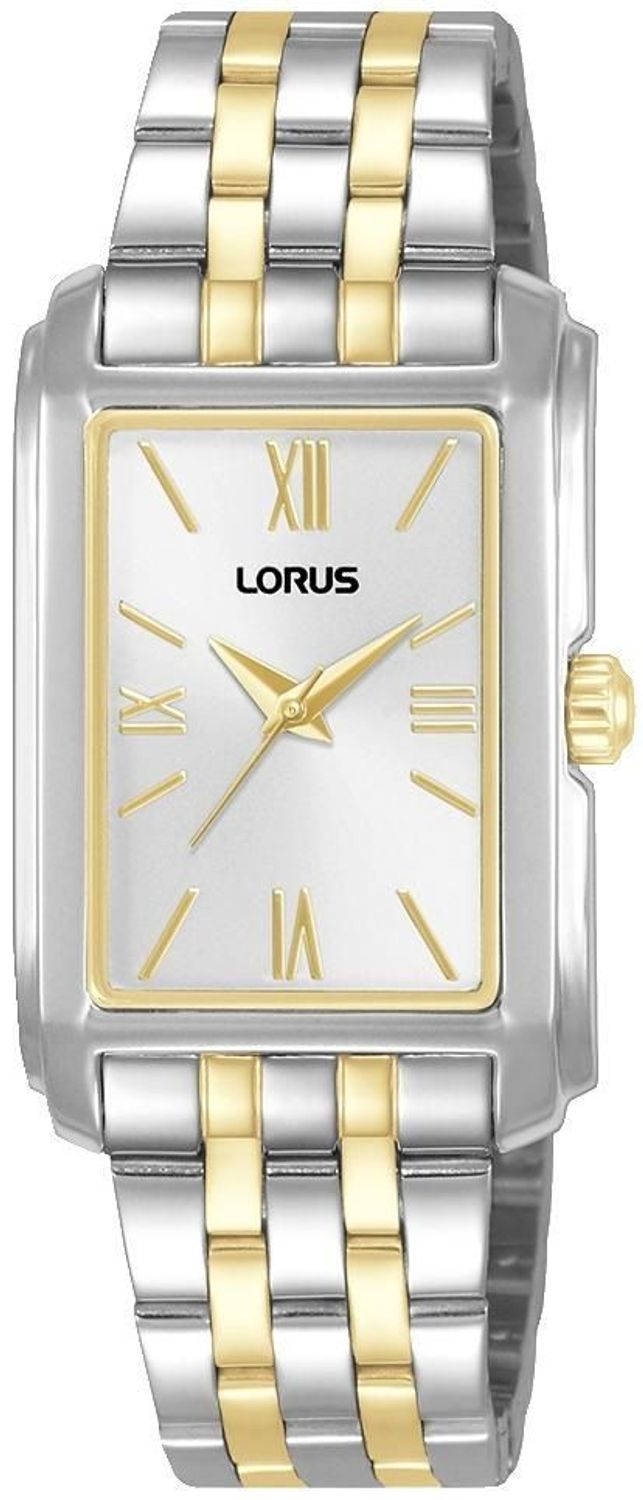 Lorus RRX73JX9 damski zegarek bicolor srebrno-złoty – prostokątny klasyczny.jpg