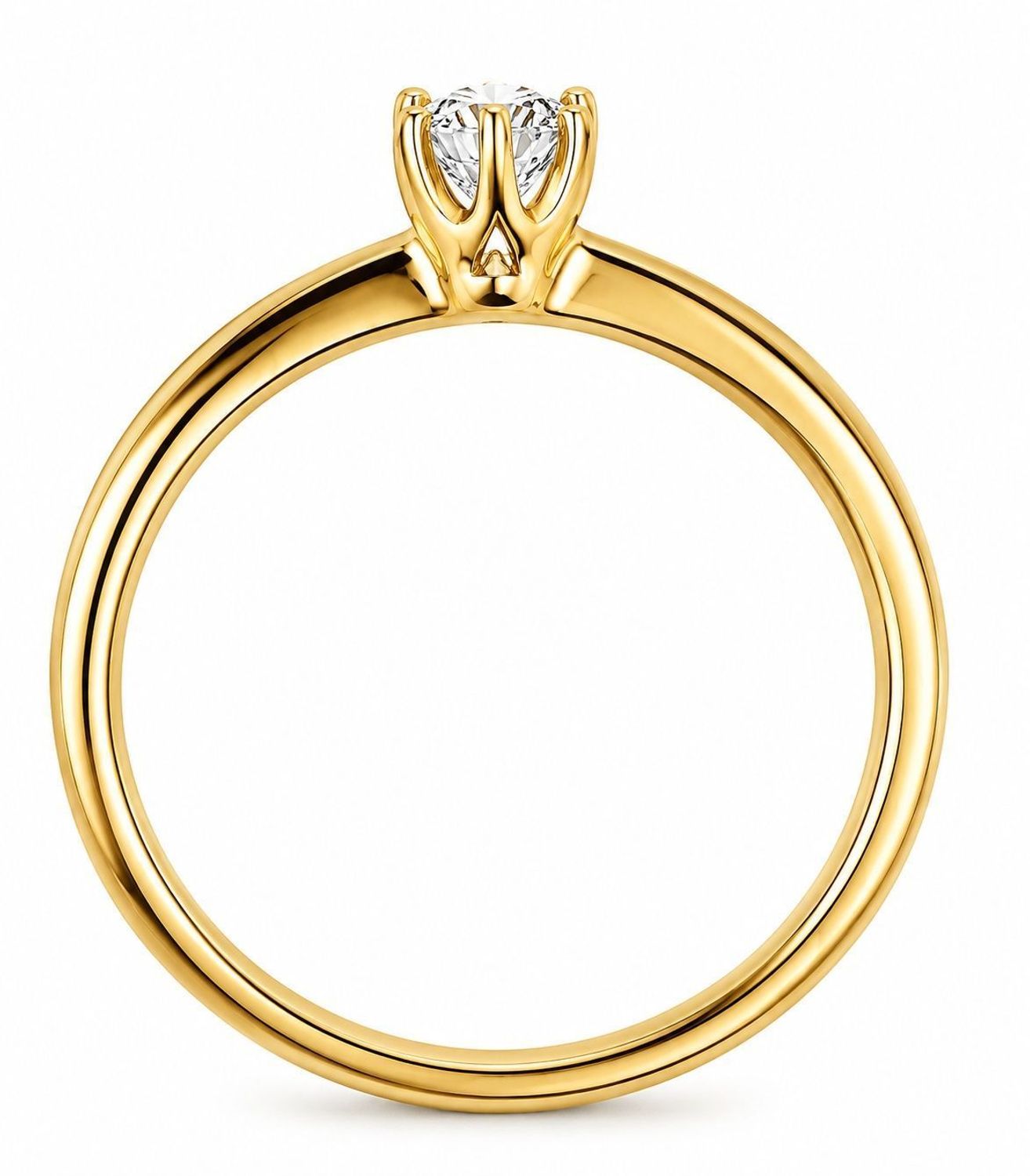 Złoty pierścionek zaręczynowy 585 z brylantem 0,25 ct – klasyczna elegancjacza.jpg