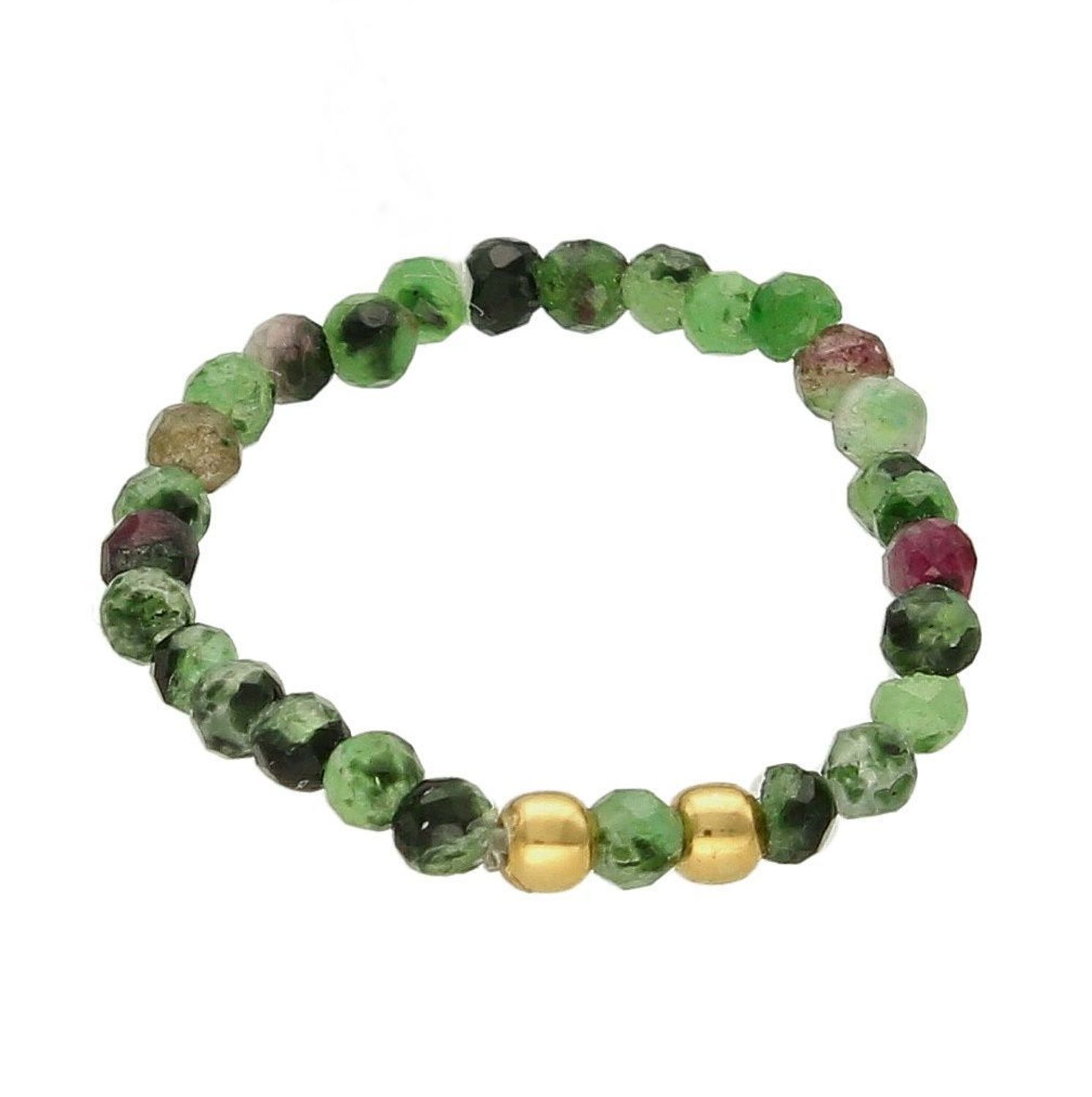 Pierścionek damski srebrny z rubinem na gumce RS3014v60.  Modny pierścionek z ozdobnych kuleczek na gumce to intrygująca biżuteria która spodoba się niezależnej, odważnej kobiecie, kochającej wyraziste dodatki, które podkreśl (1).jpg