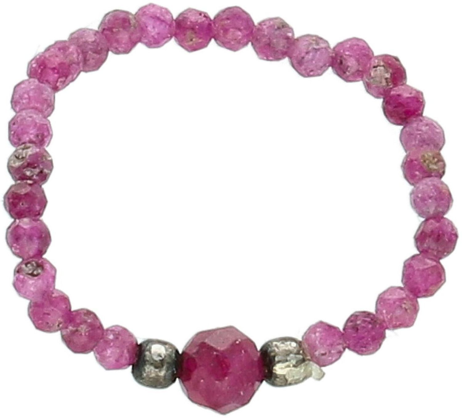 Pierścionek damski srebrny RS3014v61 z rubinami, srebro próby 925, rozmiar 14, waga 0,94 g, wykonany na gumce. Elegancka i delikatna biżuteria idealna na codzienne1.jpg