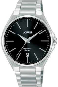 Zegarek męski Lorus RS973DX9 srebrny z czarną tarczą.jpg