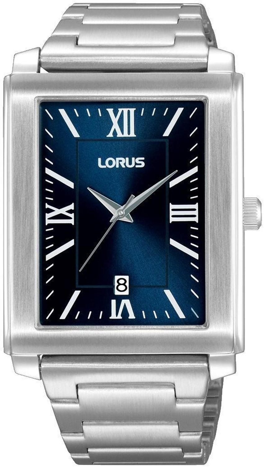 Zegarek męski Lorus RS985DX9 Classic – niebieska tarcza, stalowa bransoleta, datownik.jpg