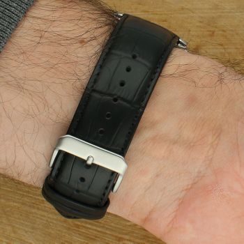 Lorus RS989DX9 Classic Mens – elegancki zegarek męski prostokątny, czarna tarcza, skórzany pasek zapięcie.jpg