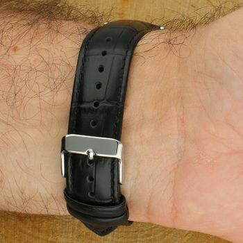 Zegarek męski Lorus Classic RS993DX9 kwarcowy z czarną tarczą i skórzanym paskiem zapięcie.jpg
