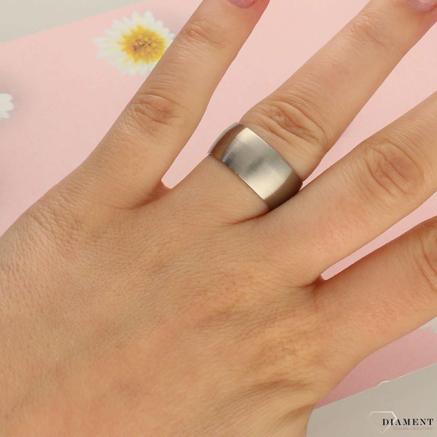 Srebrna obrączka gładka 9 mm srebro 925 RSS0267 (2).jpg