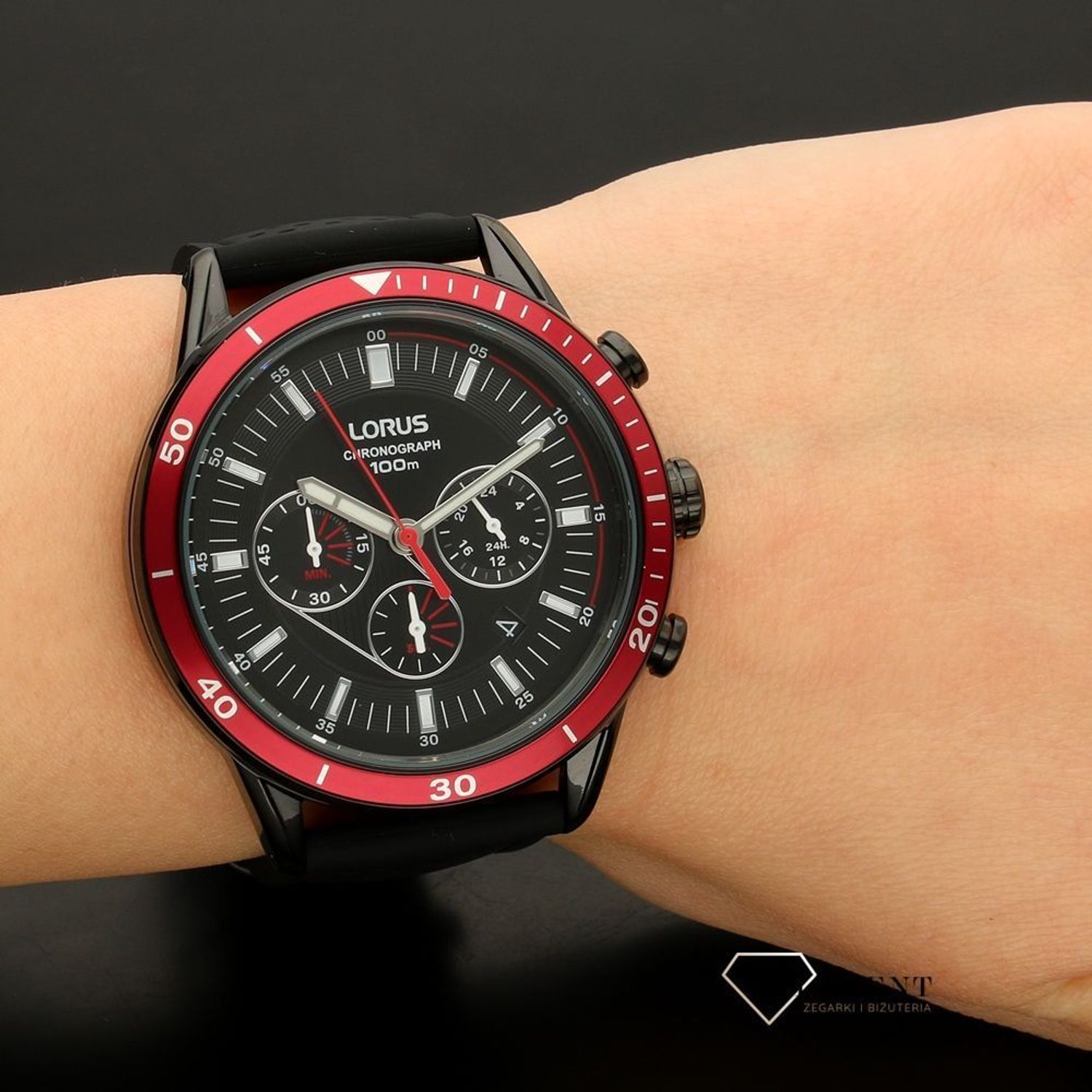 Męski zegarek Lorus Chronograph RT305HX9.jpg
