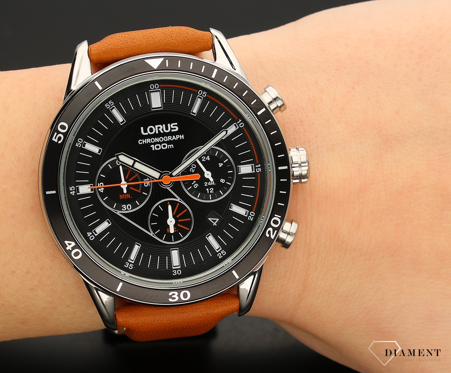 Męski zegarek Lorus Chronograph RT309HX9.jpg
