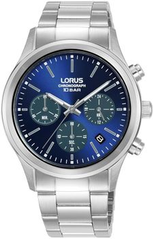 Zegarek męski Lorus RT331LX9 Sport Chronograph – stalowa bransoleta, niebieska tarcza.jpg