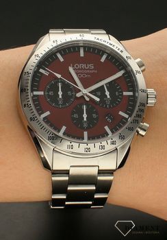 Zegarek męski Lorus Chronograph RT337HX9 wyposażony jest w kwarcowy mechanizm, zasilany za pomocą baterii. Posiada bardzo wysoką dokładność mierzenia czasu +- 10 sekund w przeciągu 30 dni (2).jpg