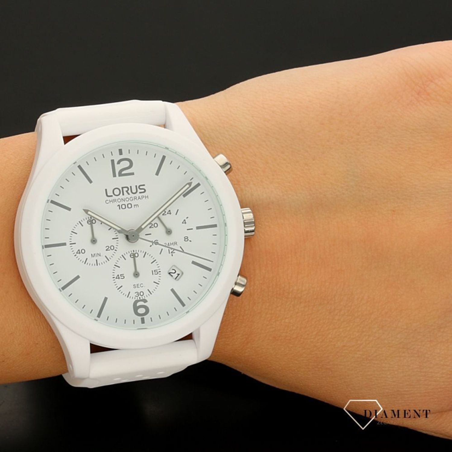 Męski zegarek Lorus Chronograph RM357HX9.jpg