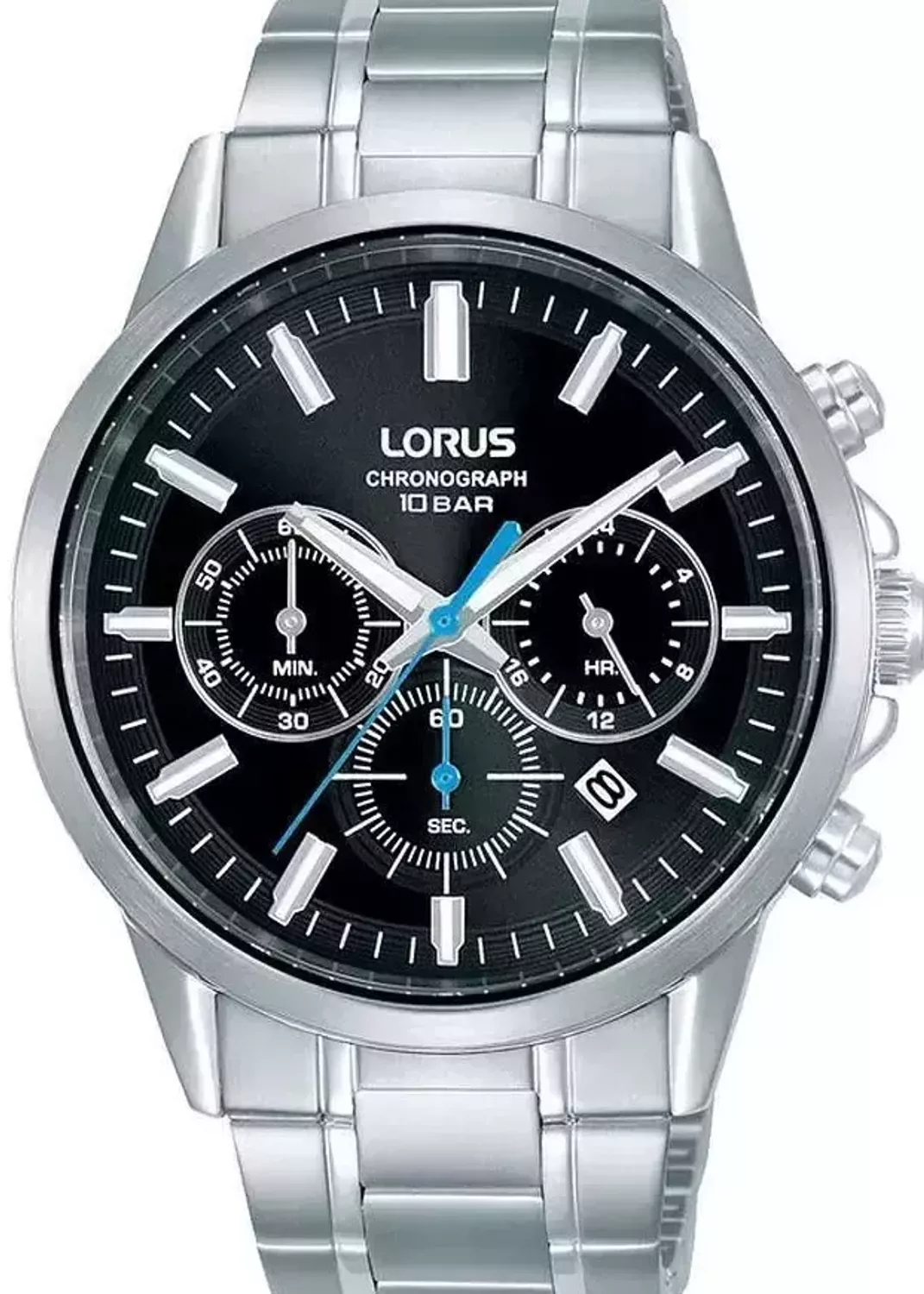 Zegarek męski na bransolecie Lorus RT371KX9 🕧Zegarek męski Lorus RT371KX9 🕧wyposażony jest w kwarcowy mechanizm, zasilany za pomocą baterii. 🕧1.webp