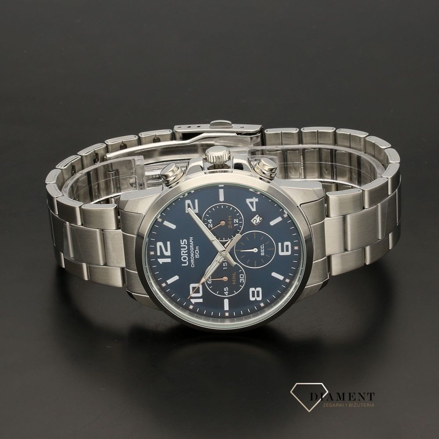 Męski zegarek Lorus Chronograph RT393GX9.jpg