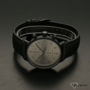 Zegarek męski ⌚ Lorus RW405AX9 na czarnym pasku z czarną kopertą i ciemnym szkłem. Elegancki zegarek na każdą okazję. Doskonały pomysł na prezent 🎁 (3).jpg