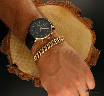 Zegarek męski na pasku elegancki Lorus RW420AX9. Zegarek z funkcją chronografu ( w postaci małych tarcz, umi.jpg