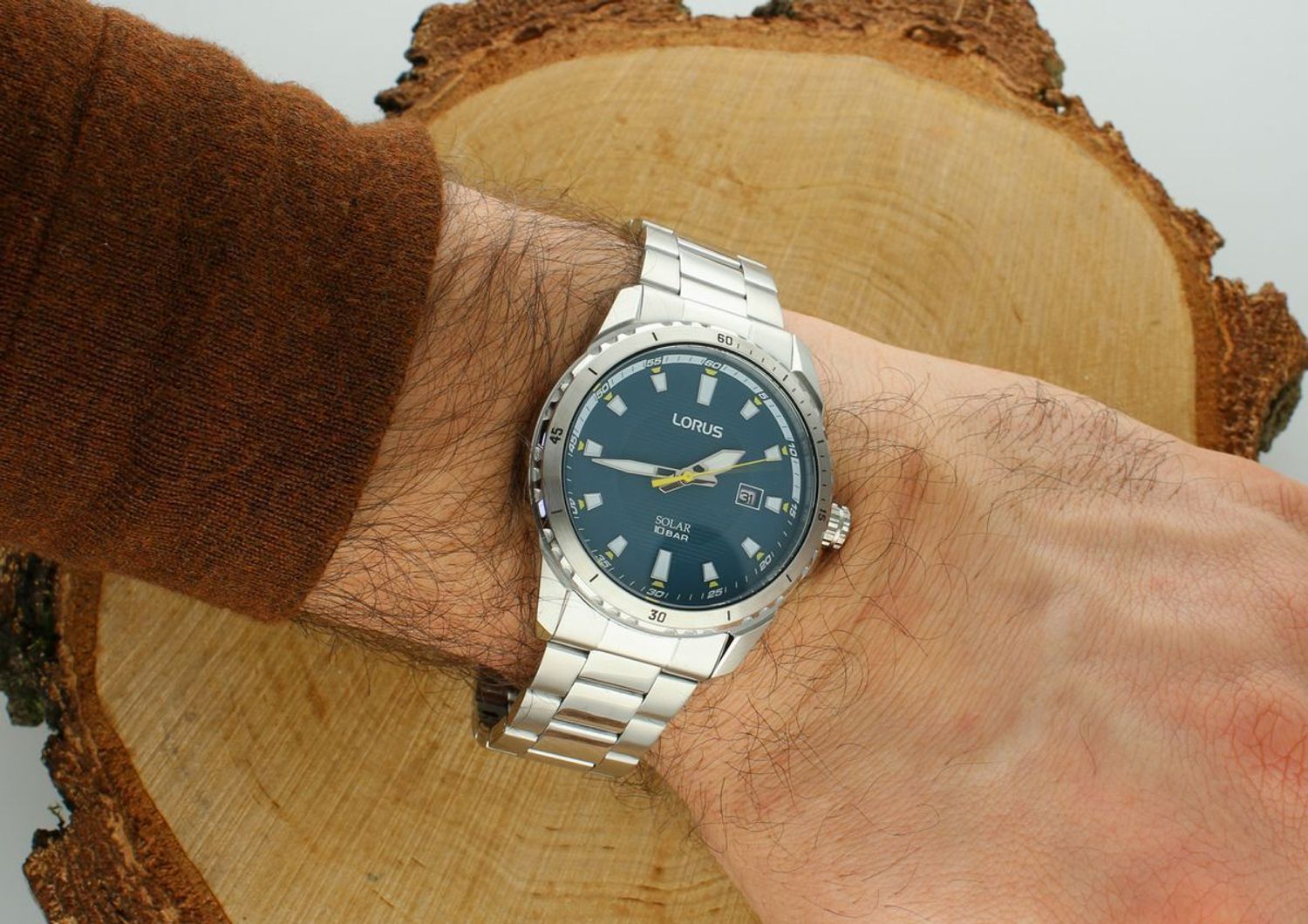 Zegarek LORUS męski SOLAR RX369AX9 🕧Zegarek męski Lorus zegarek Lorus RX369AX9 🕧wyposażony jest w solarny mechanizm, zasilany za pomocą energii słonecznej🕧1.webp