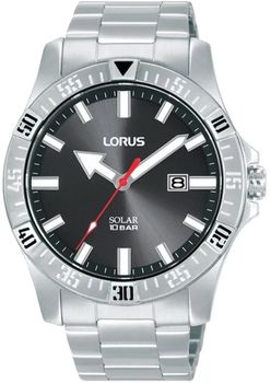 Zegarek męski  LORUS  na bransolecie SOLAR RX377AX9.jpg