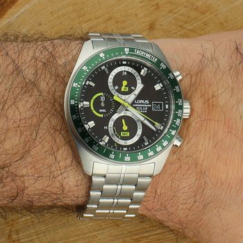 Lorus RZ619AX9 Sports Solar Chronograph – zegarek męski solarny, chronograf, 100 m, zielona tarcza green.jpg