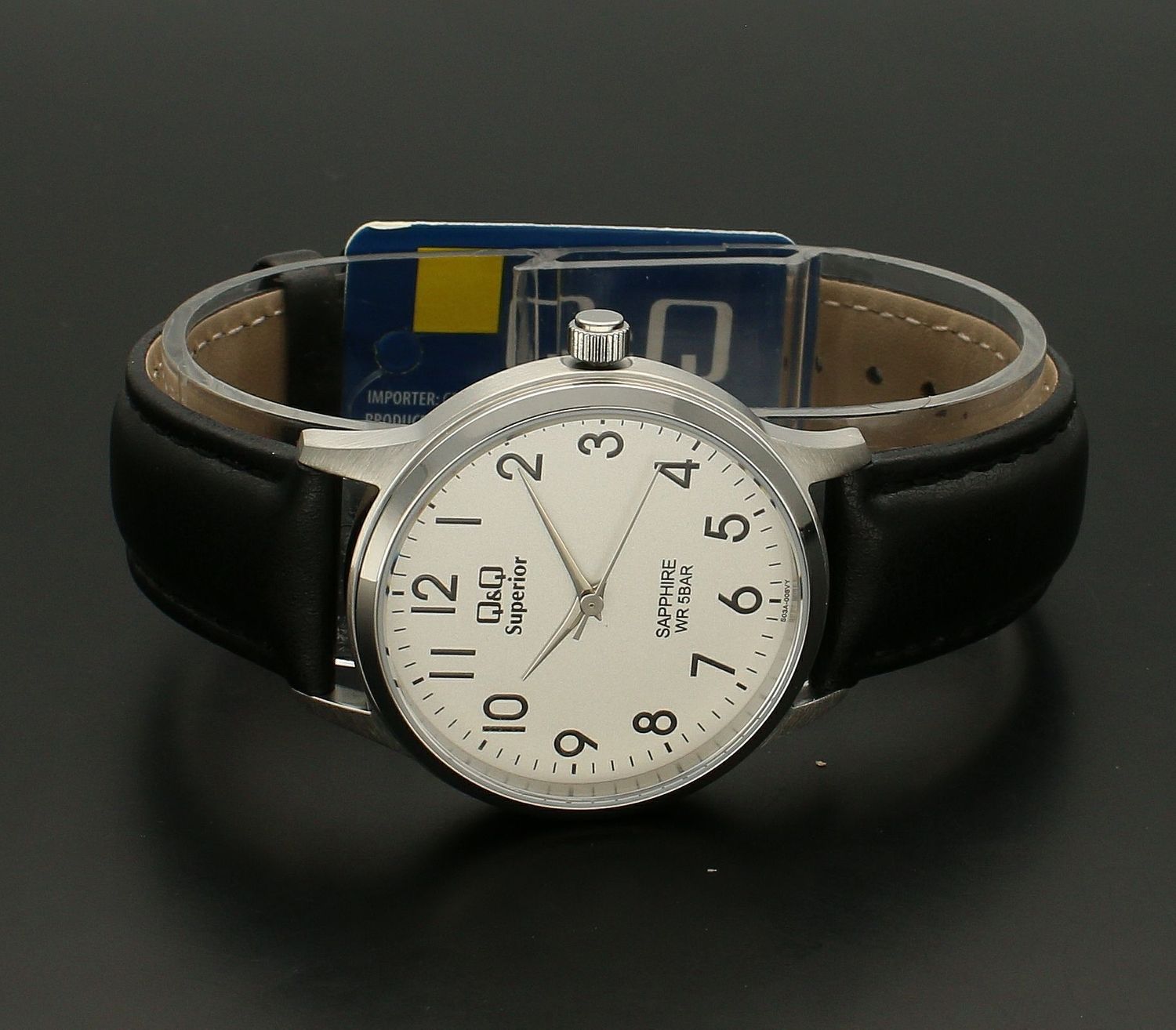 Zegarek damski na pasku QQ Superior S03A-008V.webp