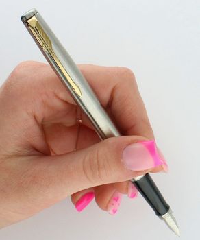 Parker IM zestaw prezentowy pióro i długopis. pióro.jpg