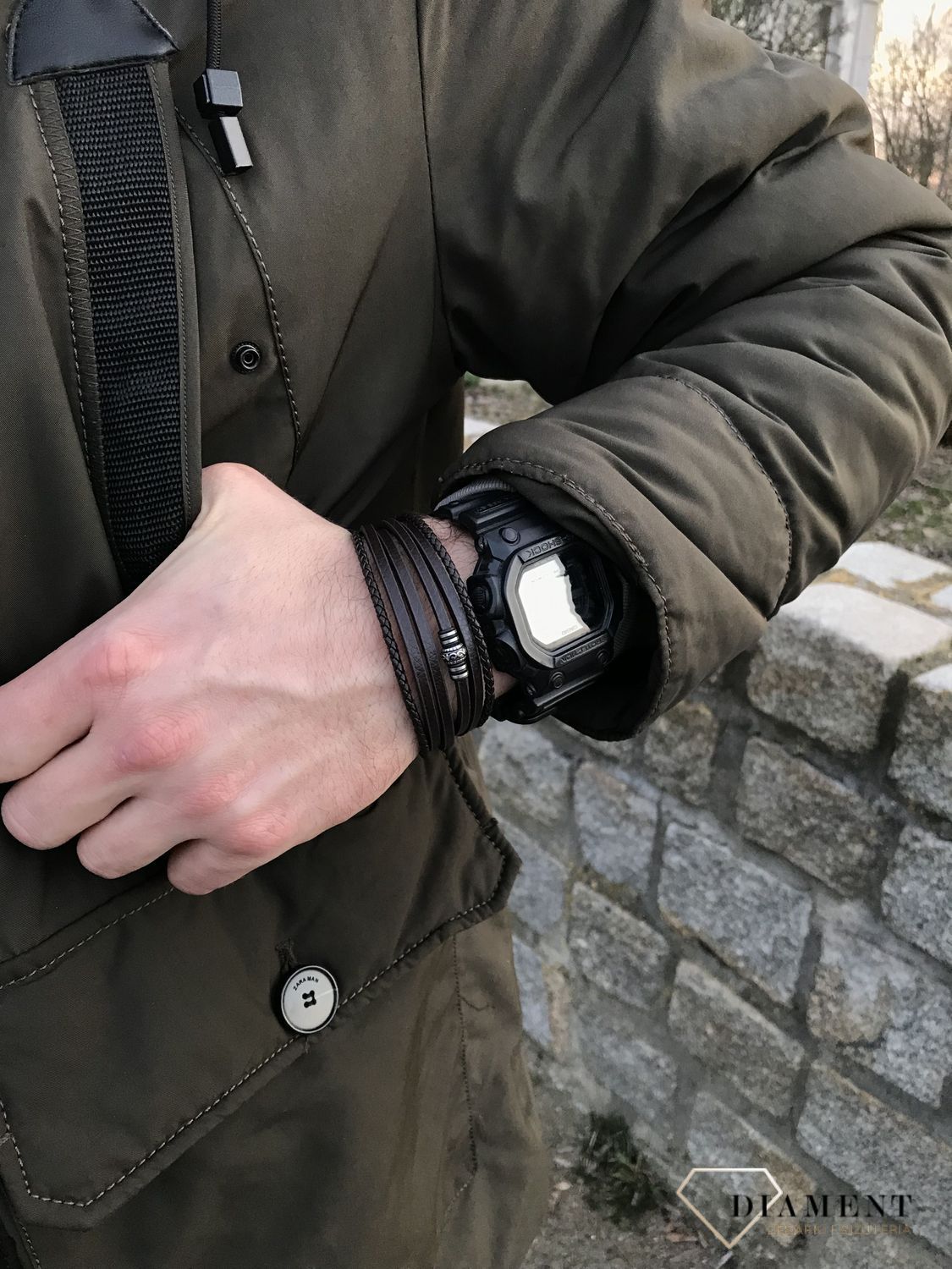 Bransoletka męska Venetto ze stali S144-41.5.3d.jpg