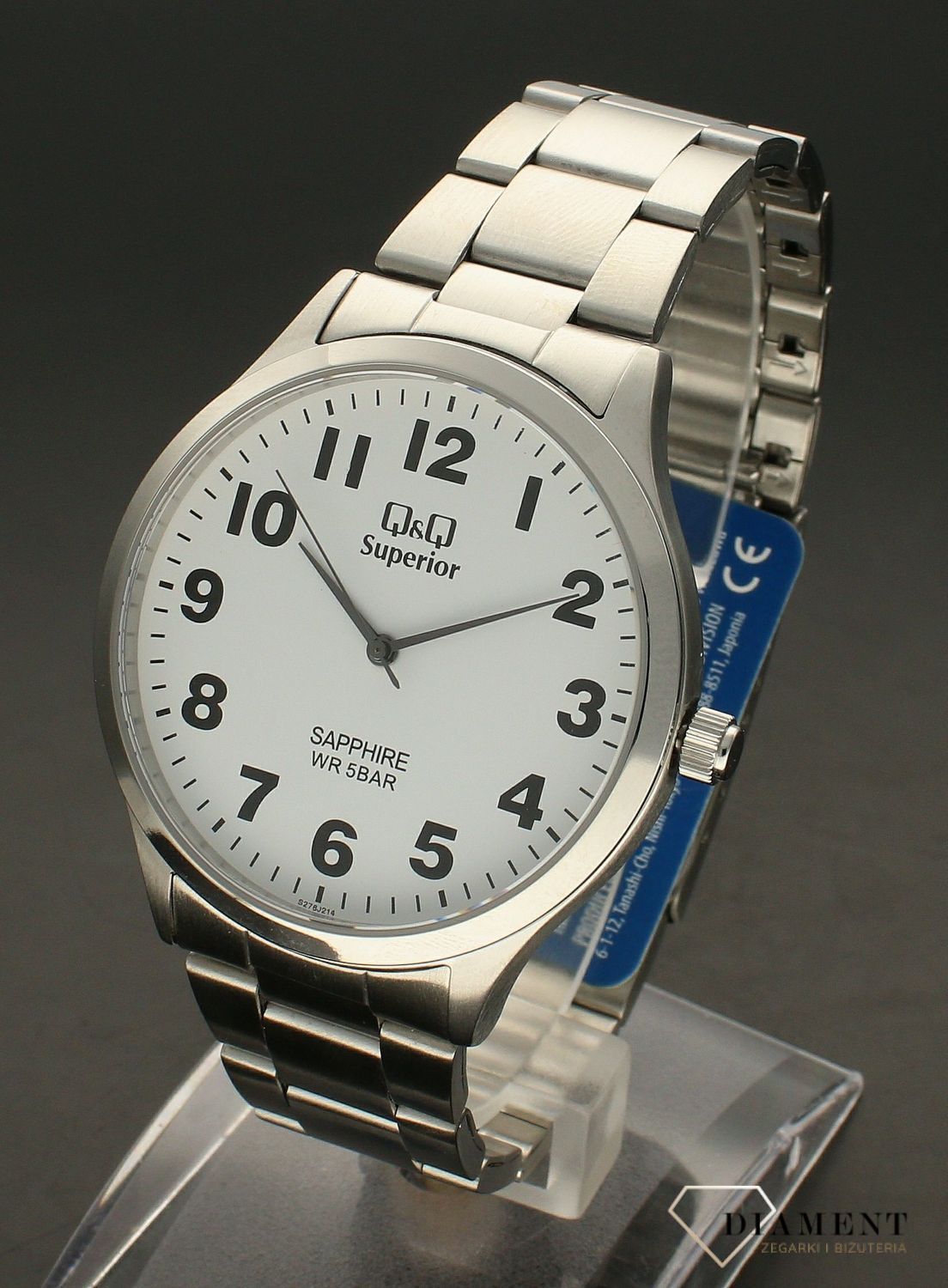 Zegarek męski na bransolecie QQ S278-214.jpg