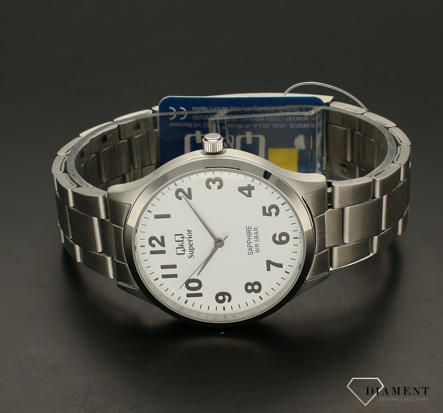 Zegarek męski na bransolecie QQ S278-214.jpg